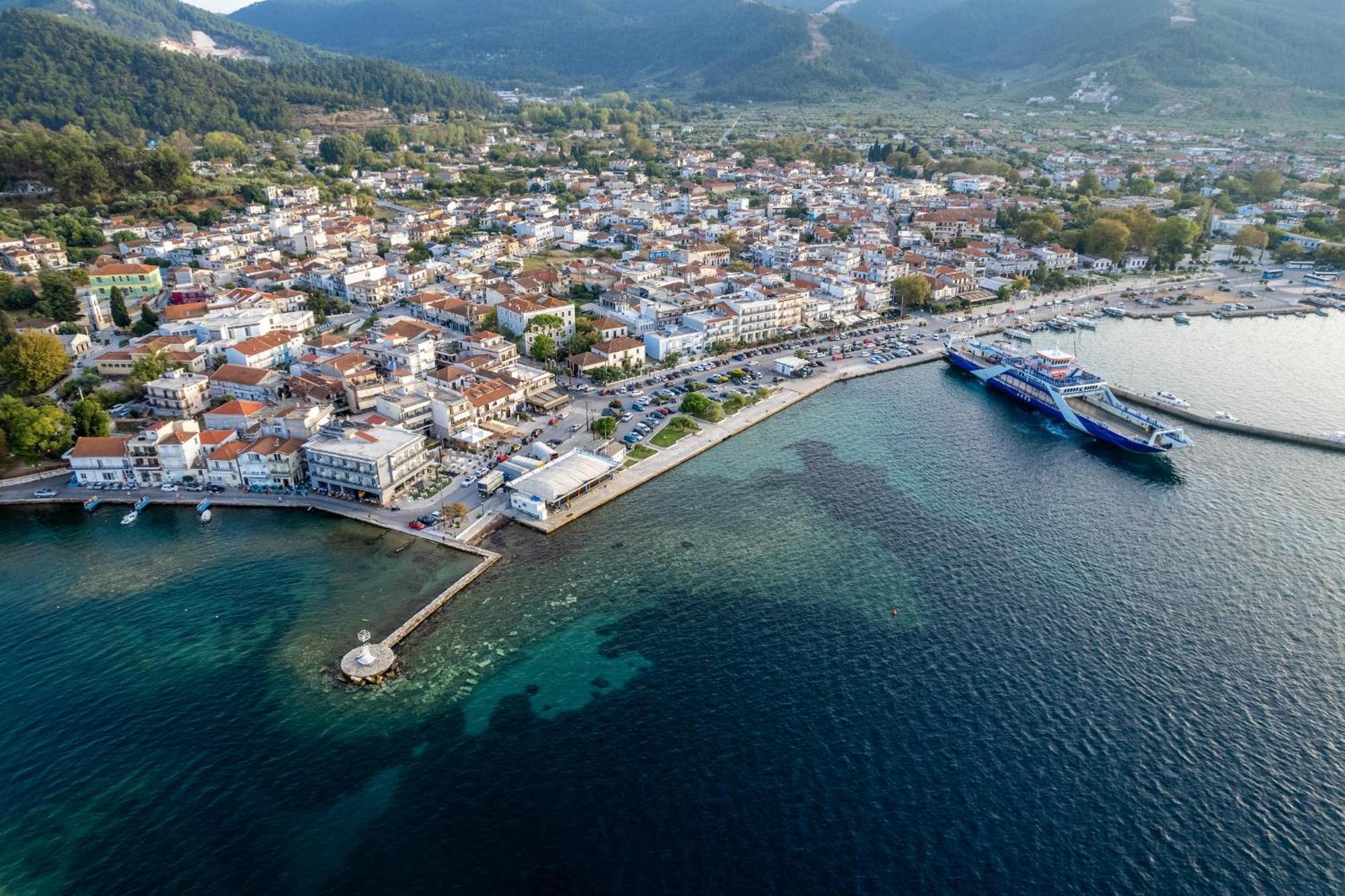 Hotel Timoleon Limenas  Bagian luar foto
